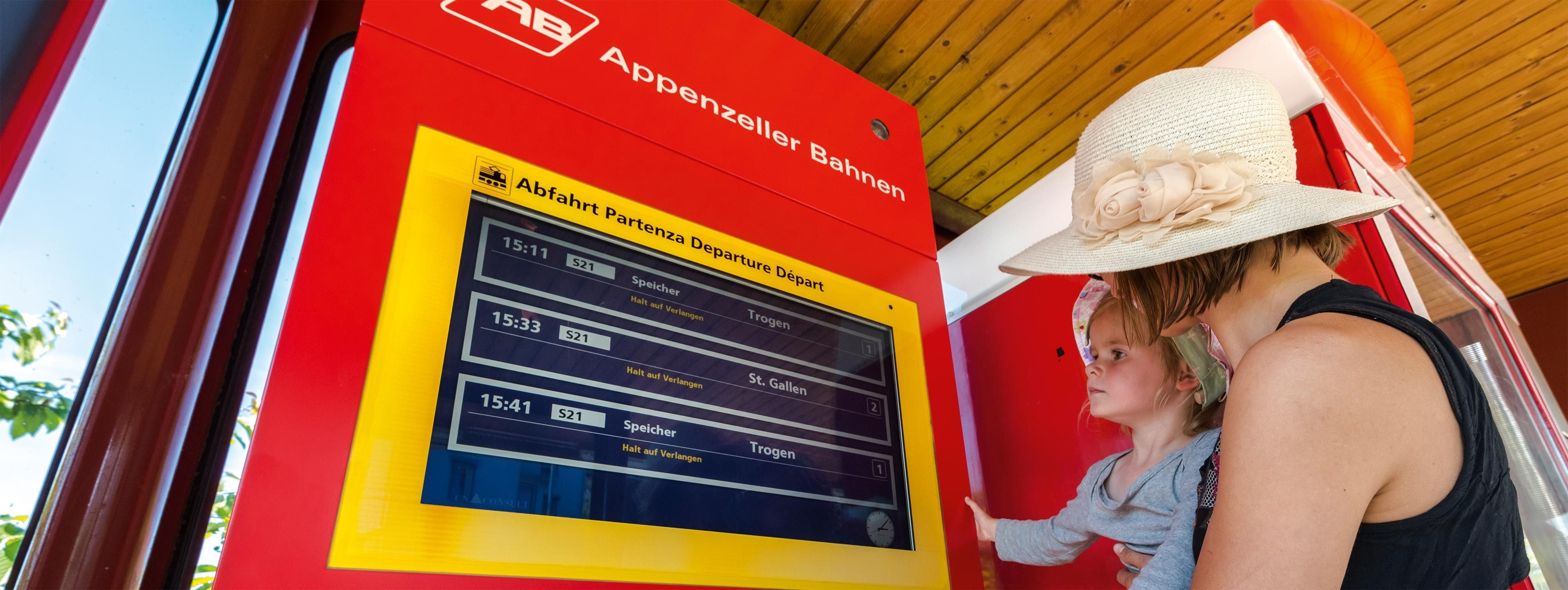 Stele Appenzeller Bahnen, Copyright Harald Krille